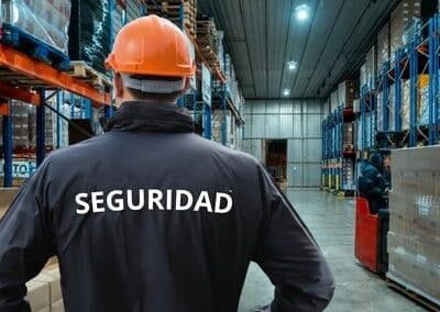Super héroe de la seguridad